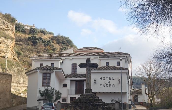 Hotel La Enrea Montefrío Esterno foto